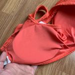 Zyia  size medium new muted peach ribbed Bikini Set orange two piece vaca travel Photo 12