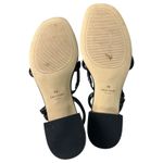 Cole Haan Grand 360 Calli Thong Strappy Block Heel Black Sandals Size 9 B Photo 4