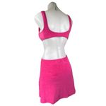 Solid & Striped Bailey Pink Jersey Sleeveless Cutout Mini A-Line Tank Dress M Photo 1