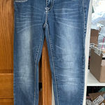 c'est toi  Women's Classic Blue Skinny Jeans Photo 0