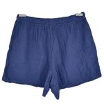 Electric & Rose Navy Gauze Drawstring Shorts size XL Blue Photo 6