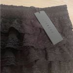 LIONESS  Black Textured Skort  Photo 1