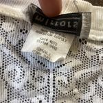 Vintage Mirrors Crocheted Cardigan White Photo 2