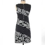 Anthropologie | Maeve Effemy Jacquard Shift Dress Size XS Floral Polka Dot Photo 2