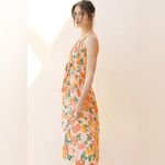 Storia  Warm Floral Midi Dress Photo 3