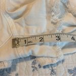 Loft White Raw Hem High-Waisted Jean Shorts Size 14 Photo 7