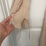 ASOS  Beige Long Sleeve Dress with Red and Pink Floral Embroidery Photo 4