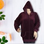 Made for life Burgundy Red Zip Front Hoodie XL Photo 1