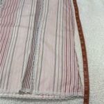 Pink and White Pleated Midi Pencil Skirt with Lace Size undefined Photo 6