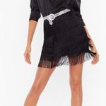 Nasty Gal Fringe Mini Skirt Photo 0