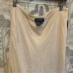 Ralph Lauren beaded Silk Skirt ivory cream nwt vintage y2k 14 Photo 8