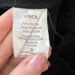 Vince Black Ponte Pants Casual Business Work Pant Skinny Pant Zip Pocket Stretch Photo 7