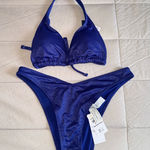Hollister  Shimmering Blue Bikini Set Photo 0