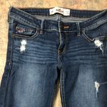 Hollister [] 5R dark wash holey skinny jeans Photo 3