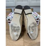 Jeffrey Campbell  Arabesque Cap Toe Flats Natural Black Leather 7.5 Lightly Worn Photo 11