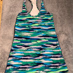 Lululemon  athletica Racerback tank top green blue Photo 0