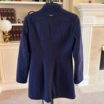 Calvin Klein Women's INDIGO Blue Wool Coat Photo 1
