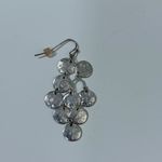 White House | Black Market  Layered Disc Bib Necklace Earrings Set silver gold tone Photo 5