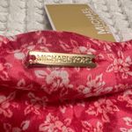 Michael Kors  Red Floral Crop Top NWOT Photo 6