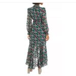 ASTR  the Label Women's Kamila Dress green floral maxi ruffle $178 fall revolve Photo 2
