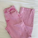 ZARA Pink Denim Jeans Photo 0