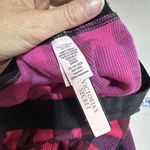 Victoria's Secret NWT  Plaid Thermal Pajama Pants Spell Out Waistband XS Pink New Photo 6