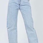 Princess Polly - Holly Asymmetric With White Pockets Jean Light Wash Photo 0