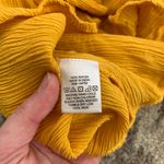 Hint of Blush Yellow Off The Shoulder Romper Photo 5