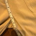 Rachel Zoe Linen tan cropped cargo pants size 8 Photo 5