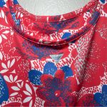 Columbia Red Blue Omni-Freeze Dress Women’s Medium PFG Summer Fishing Outdoor Photo 4