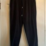 Zac and Rachel  | Black Drawstring Joggers Cuffed Bottoms Size Large w/ Pockets Photo 0