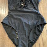 Sam Edelman  Ruffled One Piece monokini Swimsuit, Black small Photo 7