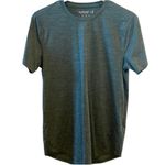 Abercrombie & Fitch Soft A&F Collection Heathered Green Short Sleeve Long Top Photo 0