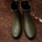 Alice + Whittles Olive Ankle Rain Boot Size 10 Green Photo 3