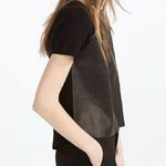 ZARA NEW  Knitwear Collection Short Sleeve Top Sz S‎ Photo 2