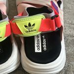 Adidas  Magmur Sandals Womens 6 Pink Neon Colorful Strappy Athletic Hook & Loop Photo 4