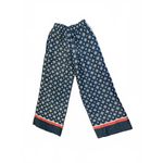 Dsquared2 New Women's Printed Lounge Pants, size 38/US 2 Black Photo 1