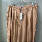 Urban Outfitters NWT  Helena Linen Blend Trouser Pants Beige Size 10 Photo 7
