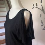 Mudd Black short sleeve cut out shoulder top Photo 1