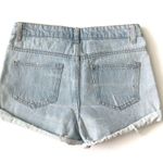 Delia's Delia’s High Waist Distressed Jean Shorts Light Wash Size 5 Photo 1
