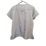 Wink Four Stretch 4 Light Blue Scrub Top Size L Photo 1