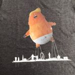 Funny Trump Tee Shirt Gray Size M Photo 1