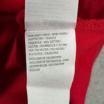 Quacker Factory Shirt L Christmas Tree Sequin Red Long Sleeve Festive Holiday Size L Photo 6