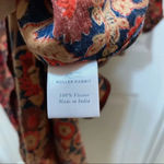 Roberta Roller Rabbit Mini Dress Size Small Dark Floral Viscose Chest Pockets Photo 7