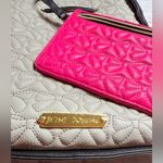 Betsey Johnson Sample: Quilted Tote Bag with Pink Bows and other Accents Photo 1