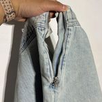 ZARA NEW  Light Wash Denim Skirt Size Large Photo 7