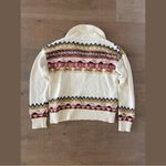 sundance woodland stag knit collared sweater pullover Pink Size XS Photo 2