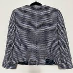 J.Crew NWT Navy  Silk Tweed Jacket Size 6 Photo 2