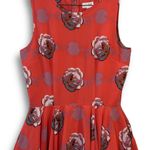 Maison Jules Hibiscus Bloom Combo Pink Sleeveless Floral Fit And Flare Mini Dress Photo 5