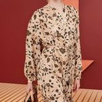 Ulla Johnson NWT Agadir Floral-Print Cotton-blend Voile Dress in Sol Photo 0